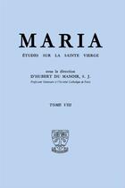 Couverture du livre « Maria - tome 8 - tome 8 » de Hubert Du Manoir De Juaye aux éditions Beauchesne Editeur