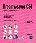 Couverture du livre « Dreamweaver cs4 ; créez un site web avec menu déroulant, accordéon, formulaire, comportement javascript » de Prat aux éditions Eni