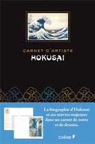 Couverture du livre « Carnet d'artiste Hokusaï » de  aux éditions Chene