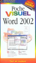 Couverture du livre « Poche visuel word 2002 » de Marangraphics aux éditions First Interactive