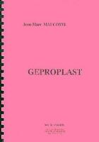 Couverture du livre « Geproplast » de Maucotel aux éditions Diagonale