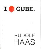 Couverture du livre « Rudolf haas i cube /francais/allemand » de Haas aux éditions Benteli