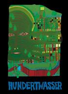 Couverture du livre « Hundertwasser complete graphic work 1951-1976 » de Hundertwasser Friede aux éditions Prestel