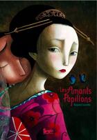 Couverture du livre « Les amants papillons » de Benjamin Lacombe aux éditions Seuil Jeunesse