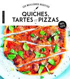 Couverture du livre « Quiches, tartes et pizzas » de  aux éditions Larousse