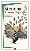 Couverture du livre « Souvenirs d'égotisme » de Stendhal aux éditions Flammarion