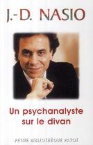 Couverture du livre « Un psychanalyste sur le divan » de Nasio J.-D. aux éditions Rivages