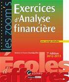 Couverture du livre « Exercices d'analyse financière avec corrigés détaillés (7e édition) » de Beatrice Grandguillot et Francis Grandguillot aux éditions Gualino Editeur