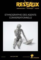 Couverture du livre « Rsx 220-221 : ethnographie des agents conversationnels » de Revue Reseaux aux éditions La Decouverte