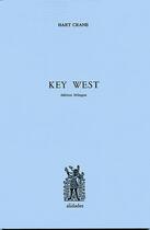 Couverture du livre « Key west » de Hart Crane aux éditions Alidades