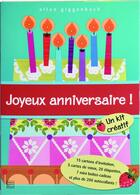 Couverture du livre « Joyeux anniversaire ! un kit créatif » de Ellen Giggenbach et Peggy Paquerette aux éditions Glenat Jeunesse