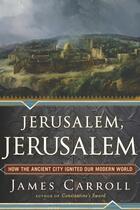 Couverture du livre « Jerusalem, Jerusalem » de Carroll James aux éditions Houghton Mifflin Harcourt
