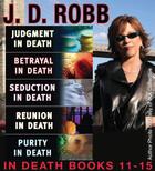 Couverture du livre « J.D. Robb THE IN DEATH COLLECTION Books 11-15 » de Nora Roberts aux éditions Penguin Group Us