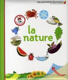 Couverture du livre « La nature » de Delphine Gravier aux éditions Gallimard-jeunesse
