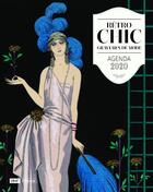 Couverture du livre « Agenda 2020 ; rétro chic : gravures de mode » de  aux éditions Bnf Editions