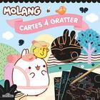 Couverture du livre « Molang - cartes a gratter » de Millimages aux éditions Les Livres Du Dragon D'or