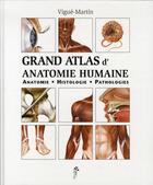 Couverture du livre « Grand atlas d'anatomie humaine » de Vigue-Martin aux éditions Desiris