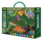Couverture du livre « Mega arts & crafts. les dinosaures » de Aa.Vv. aux éditions Sassi