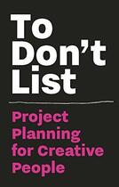 Couverture du livre « To don't list » de Roos Donald aux éditions Bis Publishers