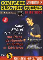 Couverture du livre « Complete electric guitars volume2 rebillard cd tab » de Jjrebillard aux éditions Jj Rebillard