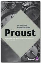 Couverture du livre « Lectures de Proust » de Raphael Enthoven aux éditions Fayard