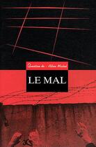 Couverture du livre « Le mal - sous la direction de francois l'yvonnet » de  aux éditions Albin Michel