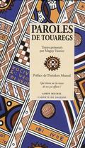 Couverture du livre « Paroles de touaregs » de Maguy Vautier aux éditions Albin Michel