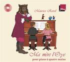 Couverture du livre « Ma mère l'oye : pour piano à quatre mains » de Marianne Vourch aux éditions Villanelle