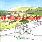 Couverture du livre « Un village à colorier » de Natacha Trouchkina aux éditions Randol
