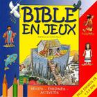 Couverture du livre « Bible en jeux t.1 ; pour enfants de 4 à 7 ans » de  aux éditions Olivetan