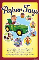 Couverture du livre « Paper toys ; 8 jouets en papier à réaliser soi-même ; coffret » de  aux éditions Ullmann