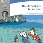 Couverture du livre « Les souvenirs » de David Foenkinos aux éditions Gallimard Audio