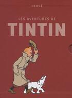 Couverture du livre « Tintin ; coffret mini intégrales » de Herge aux éditions Casterman