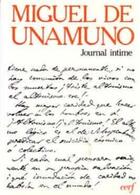 Couverture du livre « Journal intime » de Miguel De Unamuno aux éditions Cerf