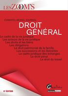 Couverture du livre « Droit général (6e édition) » de Christel Morel-Journel aux éditions Gualino Editeur