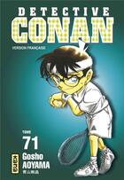 Couverture du livre « Détective Conan Tome 71 » de Gosho Aoyama aux éditions Kana