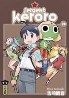 Couverture du livre « Sergent keroro t.28 » de Mine Yoshizaki aux éditions Kana