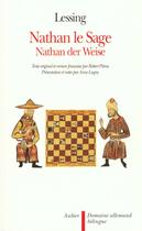 Couverture du livre « Nathan le sage » de Erich Lessing aux éditions Aubier