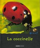 Couverture du livre « La coccinelle » de Marie Christian aux éditions Mango