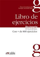 Couverture du livre « Libro de ejercicios ; diccionario prático de gramática » de Oscar Cerrolaza Gili aux éditions Didier