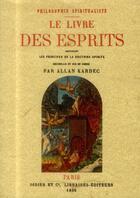 Couverture du livre « Le livre des esprits » de Allan Kardec aux éditions Maxtor