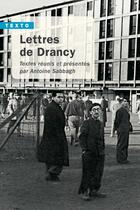 Couverture du livre « Lettres de Drancy » de Antoine Sabbagh aux éditions Tallandier