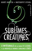 Couverture du livre « Sublimes créatures ; l'intégrale de la saga 16 lunes » de Kami Garcia et Margaret Stohl aux éditions Black Moon