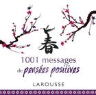 Couverture du livre « 1001 messages de pensée positive » de  aux éditions Larousse