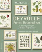 Couverture du livre « Frameables: Deyrolle: french botanical art » de Emmanuelle Polle aux éditions Flammarion