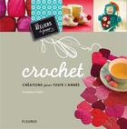 Couverture du livre « Crochet ; créations pour toute l'année » de Geraldine Goddat aux éditions Mango