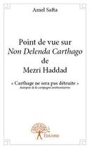 Couverture du livre « Point de vue sur non delenda carthago de Mezri Haddad » de Amel Safta aux éditions Edilivre