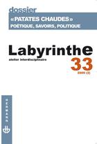Couverture du livre « Revue labyrinthe, n 33 » de  aux éditions Hermann