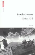 Couverture du livre « Tattoo girl » de Brooke Stevens aux éditions Autrement