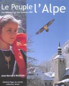 Couverture du livre « Le peuple de l'alpe : des animaux et des hommes » de Jean-Bernard Buisson aux éditions Pages Du Monde